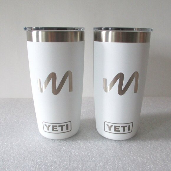 2 YETI 10 OZ RAMBLER TUMBLERS - Picture 4 of 11